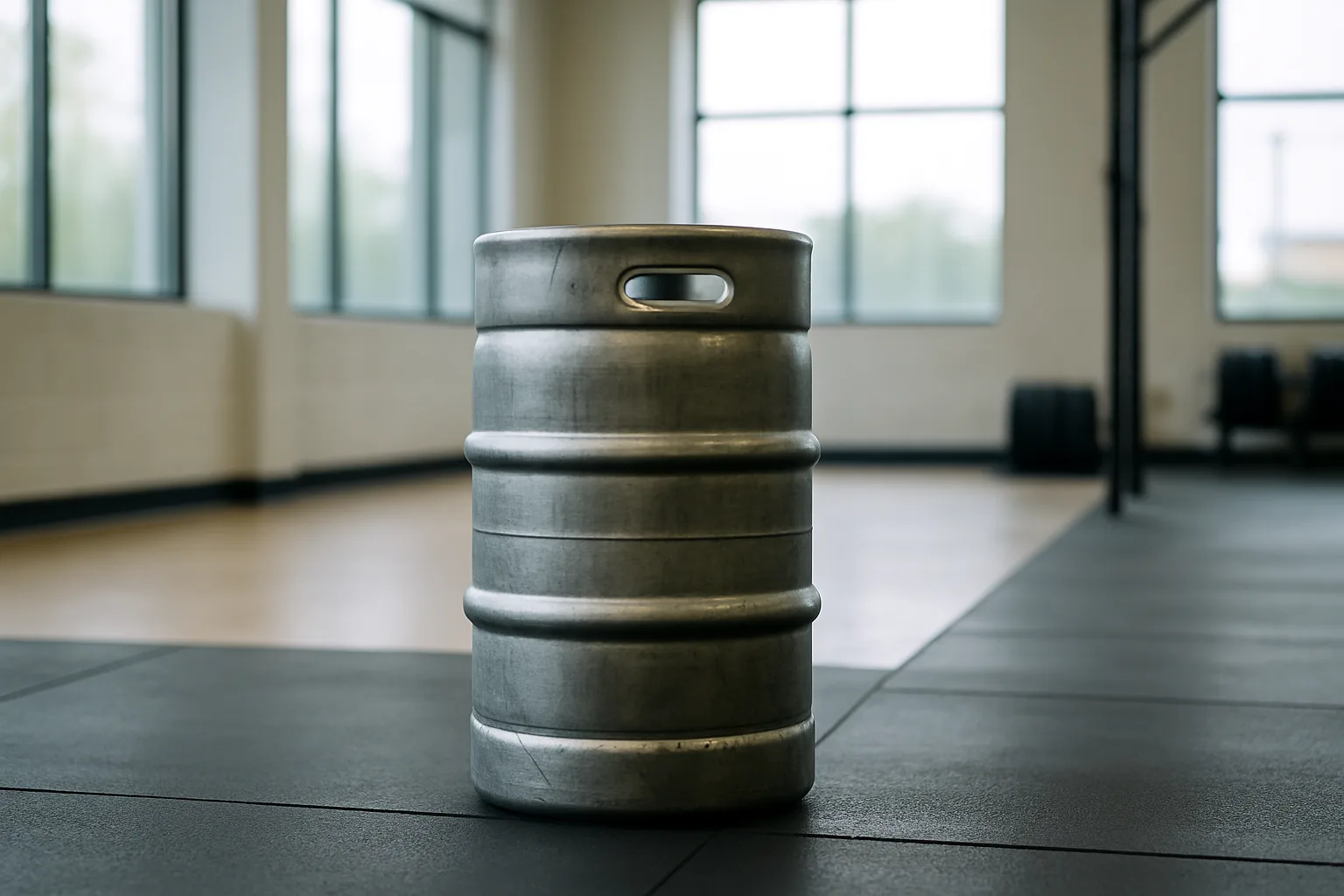 Kegs at a gym