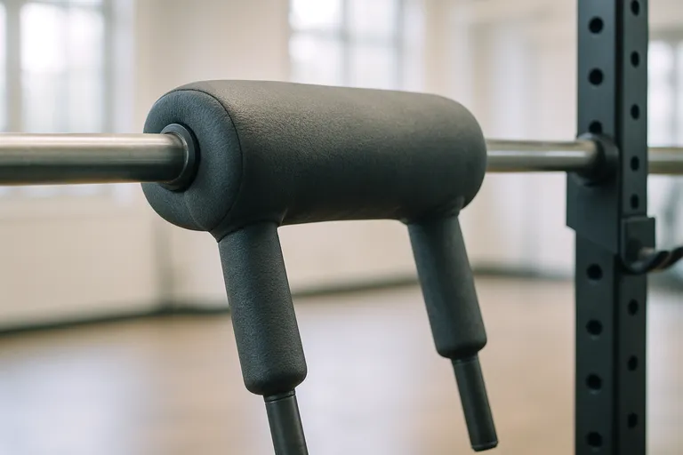 Safety Squat Bar (SSB) at a gym