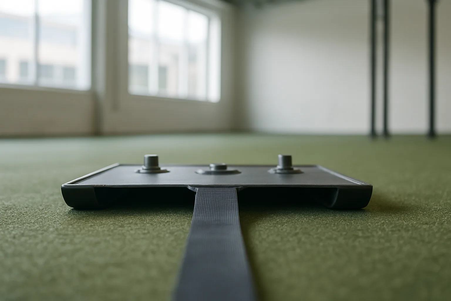 Sled at a gym