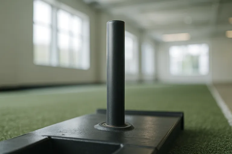 Weight Sled at a gym